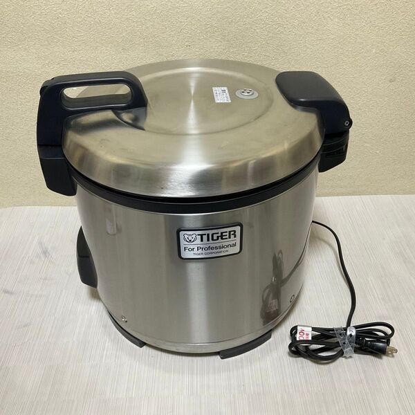 極美品! 2023年製 タイガー魔法瓶(TIGER) 業務用炊飯器 2升 1410W ステンレス JNO-A361XS