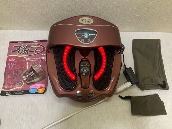 美品 NL-93 フットサポート 低周波・電気マッサージ 組合せ家庭用 医療機器