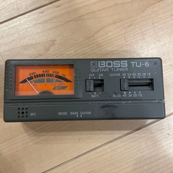 BOSS ギター チューナー GUITAR TUNER TU-6 ボス