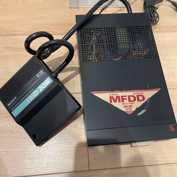 MSX2 SONY HBD-20W フロッピーディスクドライブ ソニー