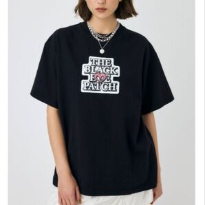 MOUSSY×BlackEyePatch BEP OG ラインストーン TEE黒 マウジー ブラックアイパッチコラボTシャツ新品