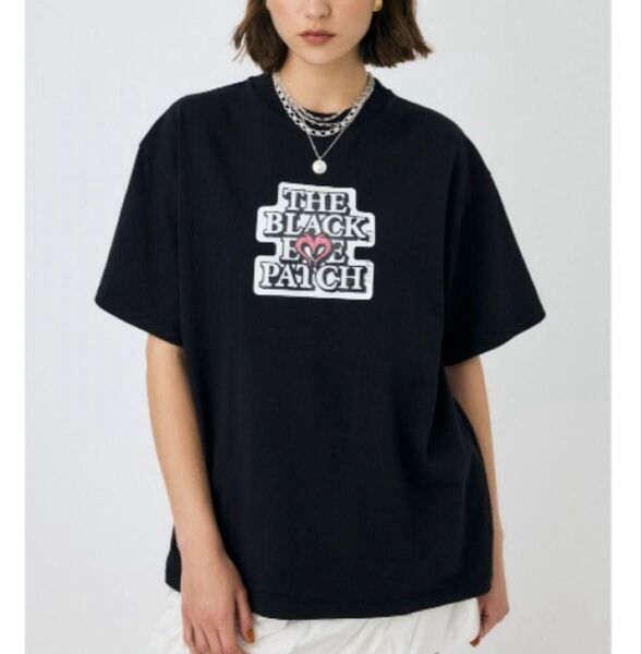 MOUSSY×BlackEyePatch BEP OG ラインストーン TEE黒 マウジー ブラックアイパッチコラボTシャツ新品
