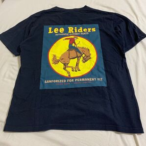 Lee riders バックプリントTシャツ メンズ Mサイズ 半袖Tシャツ 半袖シャツ