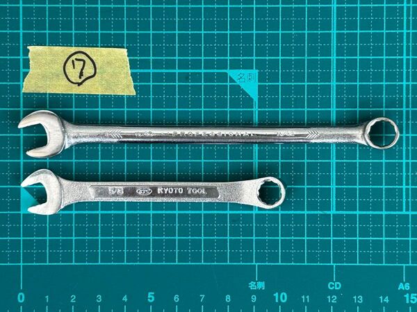 ⑦KTCコンビネーションレンチ 5/16in 2世代 、PROTO1211 11/32in 2本セット