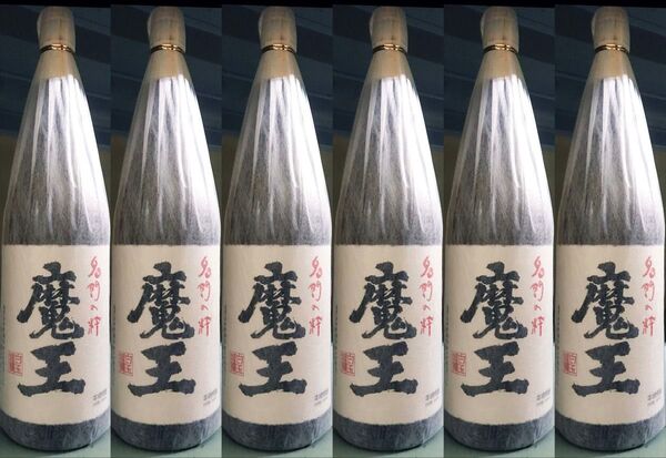 魔王(芋焼酎)一升瓶(1800ml入り)6本