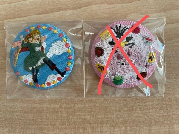 ジブリ 刺繍缶バッジ