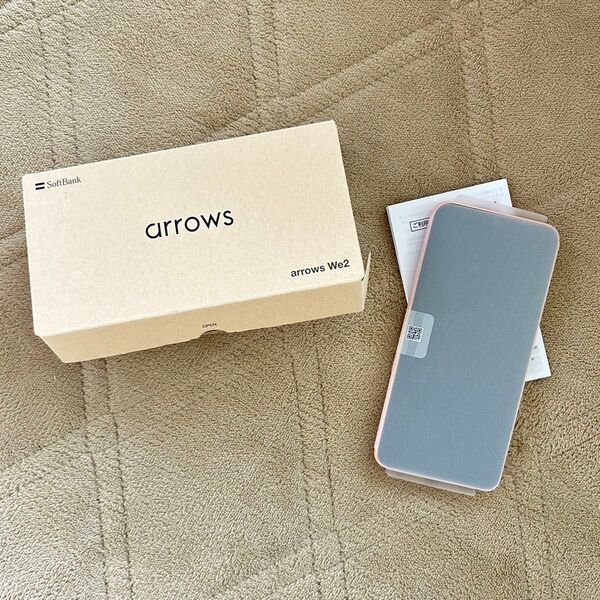 【新品】arrows we2 simフリー ライトオレンジソフトバンク版