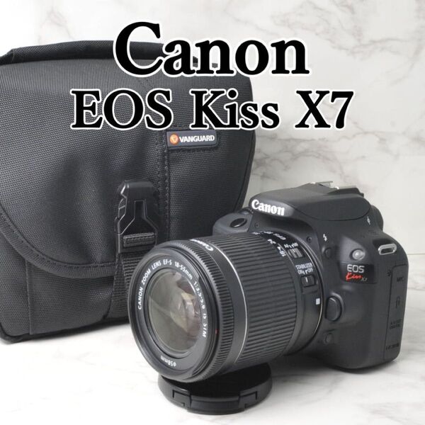 ショット数少なめ Canon EOS Kiss X7 スマホ転送 バッグ キヤノン
