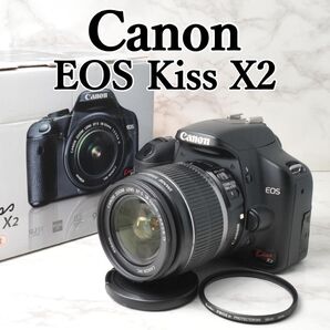 Canon EOS Kiss X2 ショット数少 スマホ転送 キヤノン デジタル一眼レフカメラ 一眼レフ