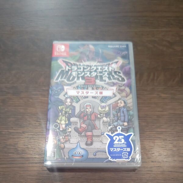 ニンテンドースイッチ 新品未開封 ドラゴンクエストモンスターズ3 魔族の王子とエルフの旅 マスターズ版 ソフト