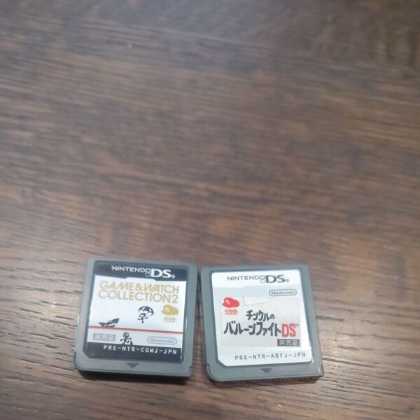 ソフトのみ DS 2本セット ゲーム&ウォッチ コレクション2、チンクルのバルーンファイトDS