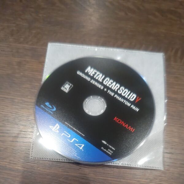 PS4 ディスクのみ メタルギアソリッド グラウンドゼロズ + ザ ファントムペイン