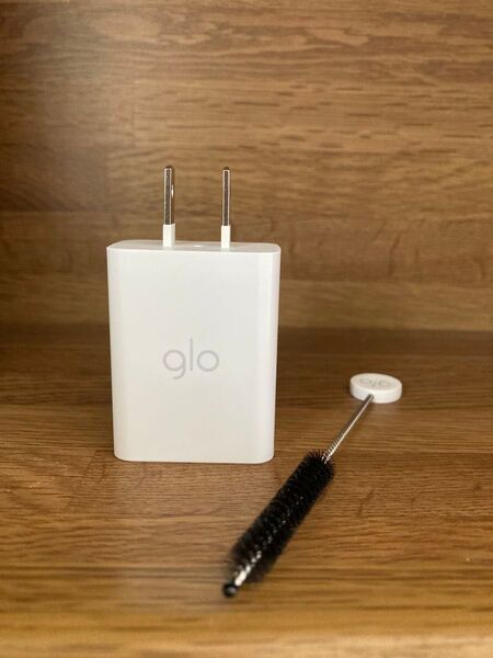glo 充電器 &クリーニングブラシセット