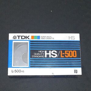 TDK SUPER AVILYN VIDEO CASSETTE HS/L-500