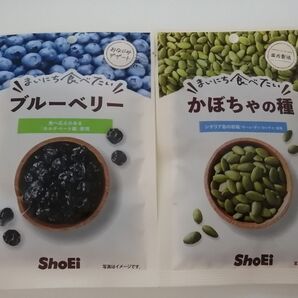 ShoEi 正栄食品工業 まいにち食べたい ブルーベリー&かぼちゃの種 2袋セット