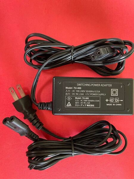 SWITCHING POWER ADAPTER TU-400 ACアダプター 中古品 動作確認済