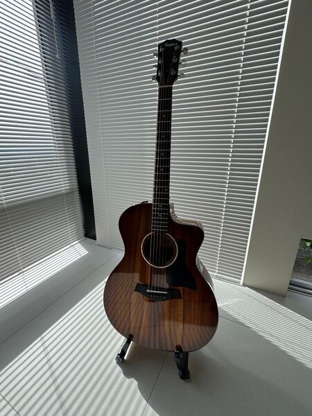新品同様 テイラー アコースティックギター 224ce-K DLX お買い得です。