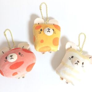 チューズチーズ マスコット ぬいぐるみ 3個セット