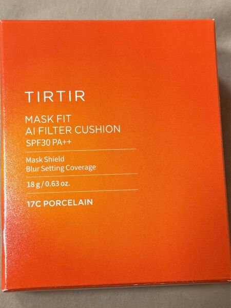 TIRTIR ティルティル MASK FIT AI FILTER CUSHION マスクフィットクッション オレンジ 17C