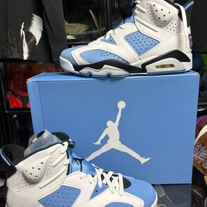 【新品】NIKE AIR JORDAN 6 “UNC” UNIVERSITY 27.0cm