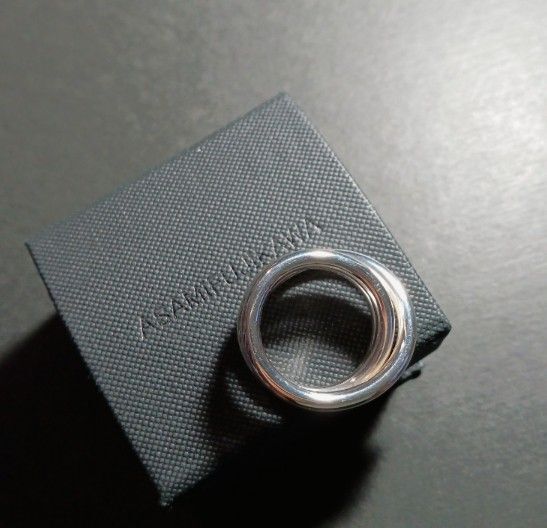 美品 ASAMI FUJIKAWA リング 指輪 アサミフジカワ シルバーリング Silver925 オーダーサイズ16号