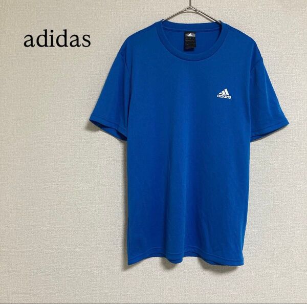 アディダス 半袖 Tシャツ トップス スポーツウェア トレーニングウェア L クルーネック吸水速乾