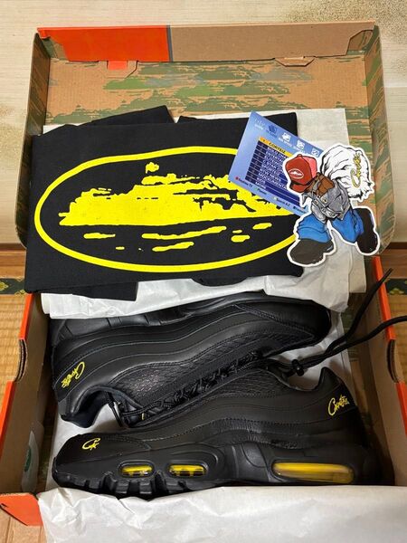 Corteiz × Nike Air Max 95 27cm コーテイズ エアマックス95 トートバッグ ステッカー付属