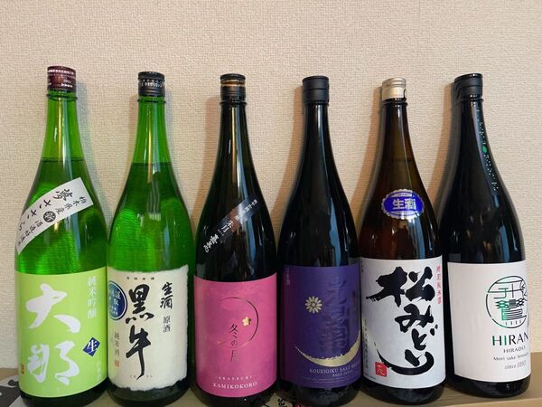 光栄菊 嘉美心 黒牛 大那 松みどり 飛鸞 厳選日本酒 1800ml
