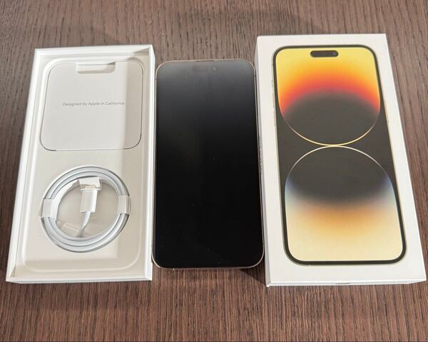 iPhone 14 Pro Max 256GB ゴールド SIMフリー
