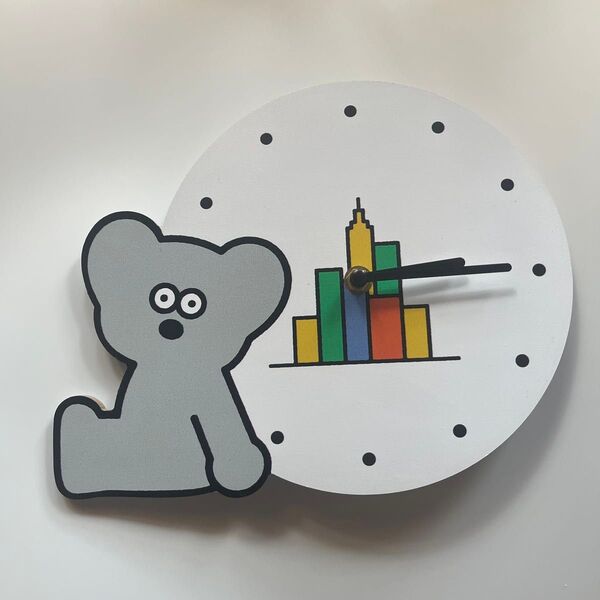 置き時計・掛け時計 ANDY 2wayクロック ねずみのANDY×salut!