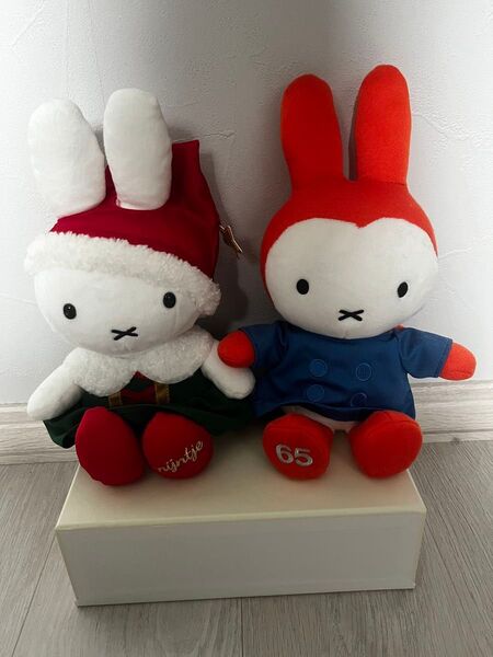 ミッフィー ゆきのひ のうさこちゃん ぬいぐるみ miffy セキグチ ハウステンボス クリスマス ナインチェ セット売り