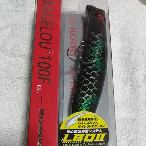メガバス megabass カゲロウ100F エキシビション限定カラーBLACK OROCHI 2025