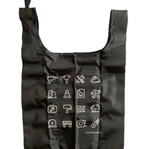 エコバッグ マチあり ブラック 【新品未使用】