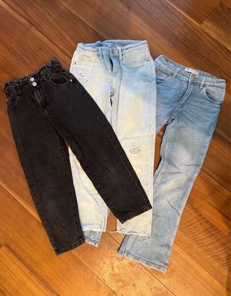デニム ジーンズ パンツ キッズ こども 130 ZARA H&M
