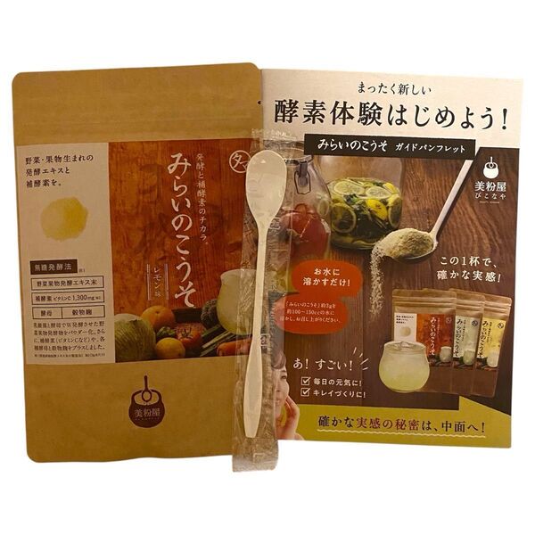 みらいのこうそ 300g レモン味・こなゆきコラーゲン・ちょ〜ぐると
