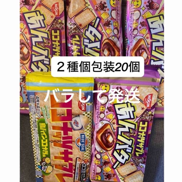 日清シスコ ココナッツサブレ 島パイン ココナッツ あんバター 個包装20個
