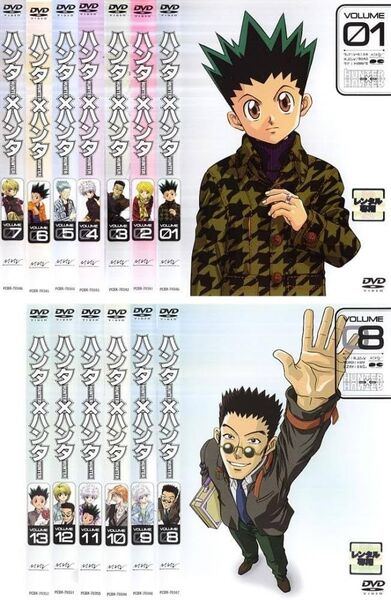 HUNTER×HUNTER 旧アニメ版 DVD+OVA4巻セット+GI編4巻セット+GIFINAL7巻セット フジテレビ 幽遊白書