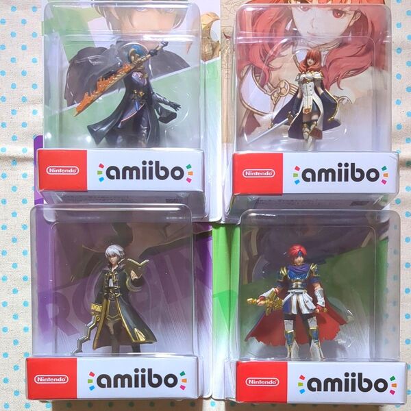 【新品未開封】amiibo ロイ ベレト セリカ ルフレ セット 大乱闘スマッシュブラザーズシリーズ