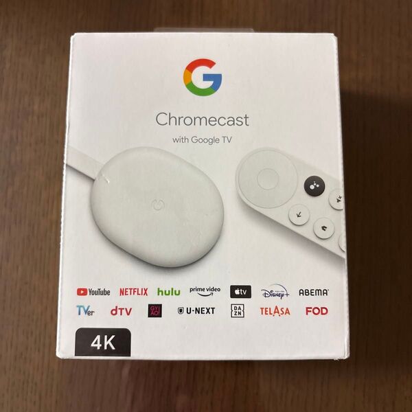 Google Chromecast with Google TV 4K 新品未開封