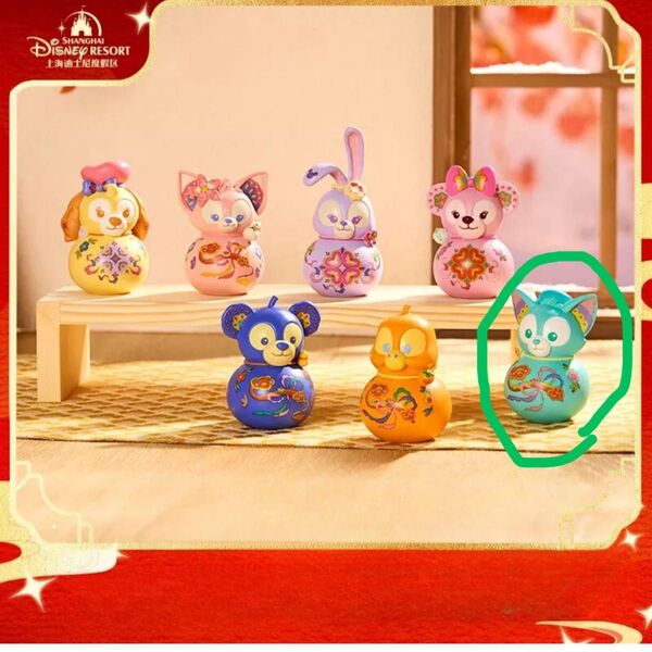 上海ディズニー ジェラトーニ 旧正月フィギュア