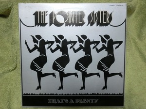 中古 12”LP レコード 邦盤 P-10599E Pointer Sisters ポインターシスターズ That's A Plenty / 78年再販　美盤