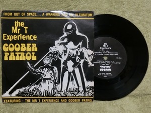 中古 7”EP レコード UK盤 PAD 001 / The Mr. T Experience / Goober Patrol The Mr. T Experience / Goober Patrol / 1995年