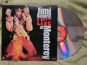 中古 12”レーザーディスク JPN盤 BVLP-59 / Jimi Hendrix ジミヘン Live At Monterey/ 1992年 BMG