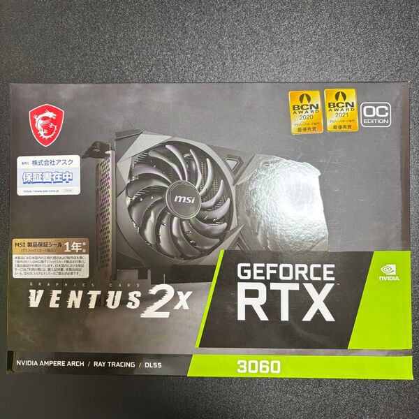 NVIDIA GeForce RTX 3060 VENTUS 2X 12GB OC