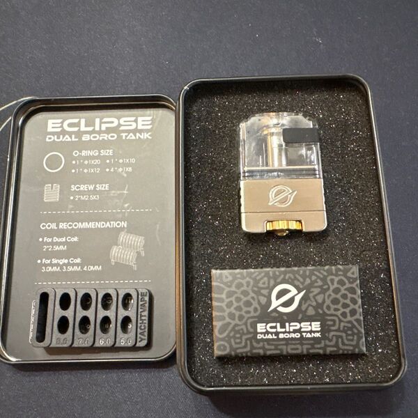 Yachtvape Eclipse Dual Boro Tank