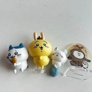 【5/31まで】ちいかわ アクスタ フィギュア うさぎ ポムポムプリンコラボ ハチワレ モモンガ