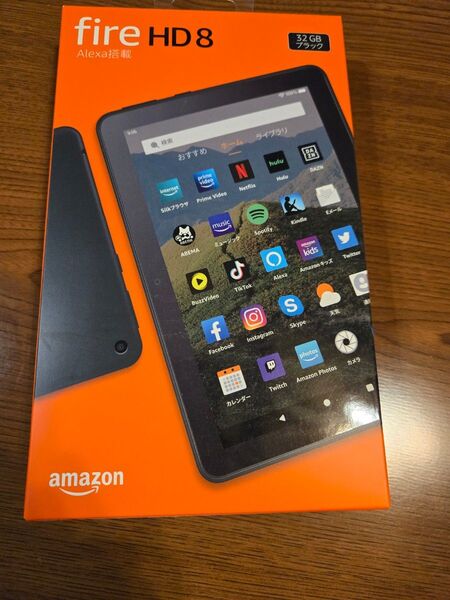 Fire HD 8 タブレット 第10世代 32GB ブラック Alexa搭載 新品未開封