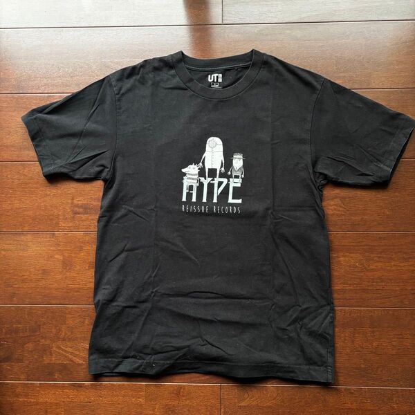 米津玄師 ユニクロ Tシャツ hype S 黒 ブラック UT 半袖Tシャツ