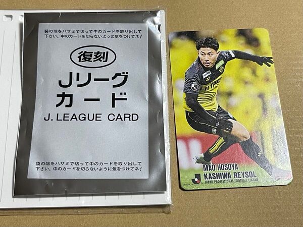 復刻 Jリーグチップス Jリーグカード 柏レイソル 細谷真大