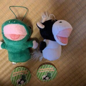パペットマペット フィンガーパペット うしくん かえるくん